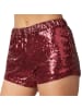 tectake Shorts mit glänzenden Pailletten, für viele Outfits und Anlässe
