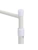 relaxdays Gartentisch in Weiß - (B)120 x (H)74 x (T)60 cm