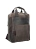 Strellson Brick Lane Rucksack Leder 42 cm Laptopfach in darkbrown