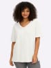 sheego Halbarmshirt in ecru