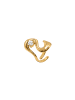 Steel_Art OneSize Ring Damen Arife silberfarben poliert in goldfarben