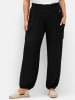 sheego Schlupfhose in schwarz