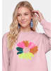 IZIA Women Sweatshirt in Light Rose
