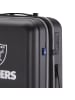 travelite travelite x NFL 4 Rollen Trolley M 67 cm mit Dehnfalte las vegas raiders