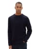 Tom Tailor Pullover NEP STRUCTURED in Blau