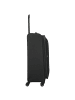 travelite Umbria - 4-Rollen-Trolley L 77 cm erw. (schwarz) in schwarz