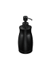 relaxdays 2 x Seifenspender in Schwarz - 400 ml