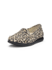 VITAFORM Veloursleder Slipper in leopard