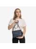 Lazarotti Bologna Leather Umhängetasche Leder 22 cm in navy