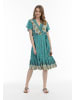 usha FESTIVAL Damen Sommerkleid in Türkis Mehrfarbig