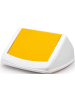 Durable Schwingdeckel Durabin Flip Lid Square 40 gelb
