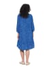 Ulla Popken Midikleid in azurblau