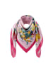 faina Women Feminine Scarf in fuchsia multicolor
