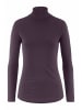 Hessnatur Softrib Longsleeve in dunkle traube