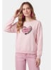myMo Women Sweatshirt in Light Rose