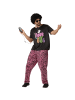 tectake Herrenkostüm  Jogger I love 80´s Kultiger 80er-Look: T-Shirt mit „I Love 80’s“-P
