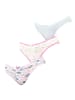 Kisses and Love 3er-Set: Pantys in Multicolored