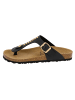 Lico Pantolette "Bioline Gold" in Schwarz