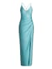 Vera Mont Abendkleid im Glitzer-Look in Mint/Silver