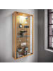 VCM  Wandvitrine Hängevitrine Glasvitrine Vitrosa Maxi in Buche