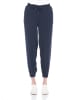 TOM TAILOR Denim Jogginghose BASIC HAREM comfort/relaxed in Blau