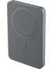 Qualo QUALO Recycling magnetische Powerbank 5000 mAh MagSafe 20W silber