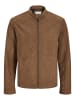 Jack & Jones Kunstwildlederjacke in Cognac