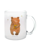 Mr. & Mrs. Panda Tee Tasse Bär Honig ohne Spruch in Transparent