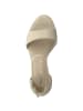 Tamaris Riemchensandaletten in Beige