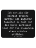 Mr. & Mrs. Panda Mousepad Spruch Freude und Energie mit Spruch in Schwarz