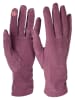 styleBREAKER Touchscreen Handschuhe in Violett