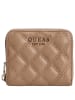 Guess Guilly II SLG Small Zip Around - Geldbörse 3cc 11 cm (beige) in beige