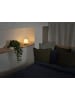 Osram Decor Pearl Tischleuchte G9 Beige Filz Glas Metall