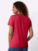 WITT WEIDEN Kurzarmshirt in rot + ecru