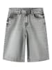 TWO SOON Jeansshorts in Light Grey Denim