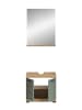 ebuy24 Badmöbelset Scout Staubgrün 60 x 34 cm
