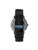 Simplify Die 7000 Lederarmbanduhr in Blue/Black