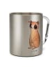 Mr. & Mrs. Panda Tasse Plumplori Glücklich ohne Spruch in Silber