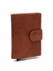 The Chesterfield Brand Prague Kreditkartenetui RFID Schutz Leder 7 cm cognac