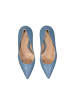 Gianvito Rossi Blau Leder High Absatz Pumps