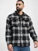 Redefined Rebel Flannel Hemd in black