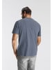 Man's World T-Shirt in dunkelblau meliert