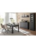 Furn.Design Wandboard schwarz matt, Wandregal 140 cm
