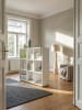 KADIMA DESIGN Bücherregal | Weiß, 108x104x29cm, 9 Fächer