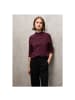 Street One Pullover in dark plum red