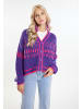 IZIA Cardigan in Lila Pink