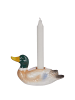 Butlers Kerzenhalter DUCK in Beige