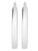 Adeliás Damen Ohrringe aus 925 Silber in silber