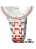 Festina Analog-Armbanduhr Festina Mademoiselle silber, rosé mittel (ca. 31mm)