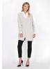 DreiMaster Damen Cardigan in Grau Melange